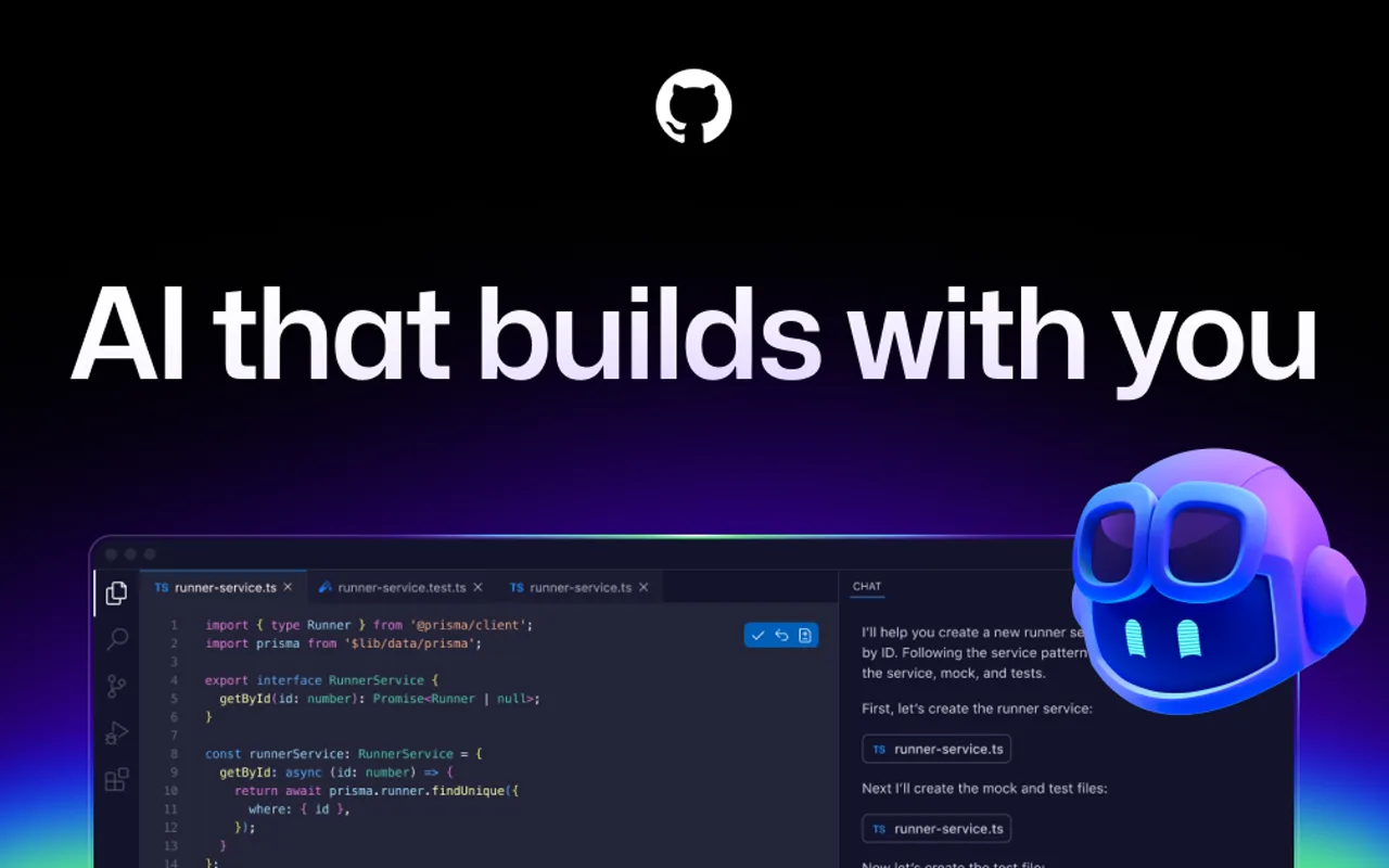 Screenshot of GitHub Copilot