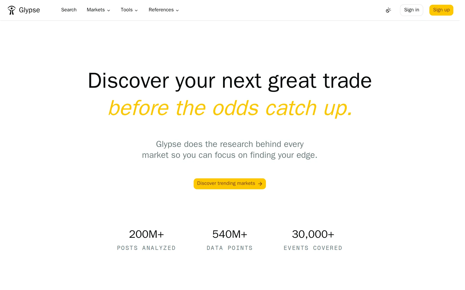 Screenshot of Glypse