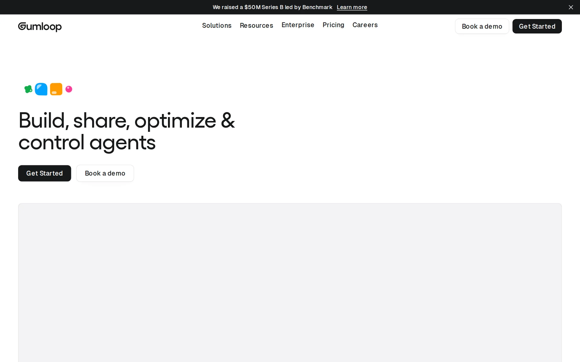 Screenshot of Gumloop