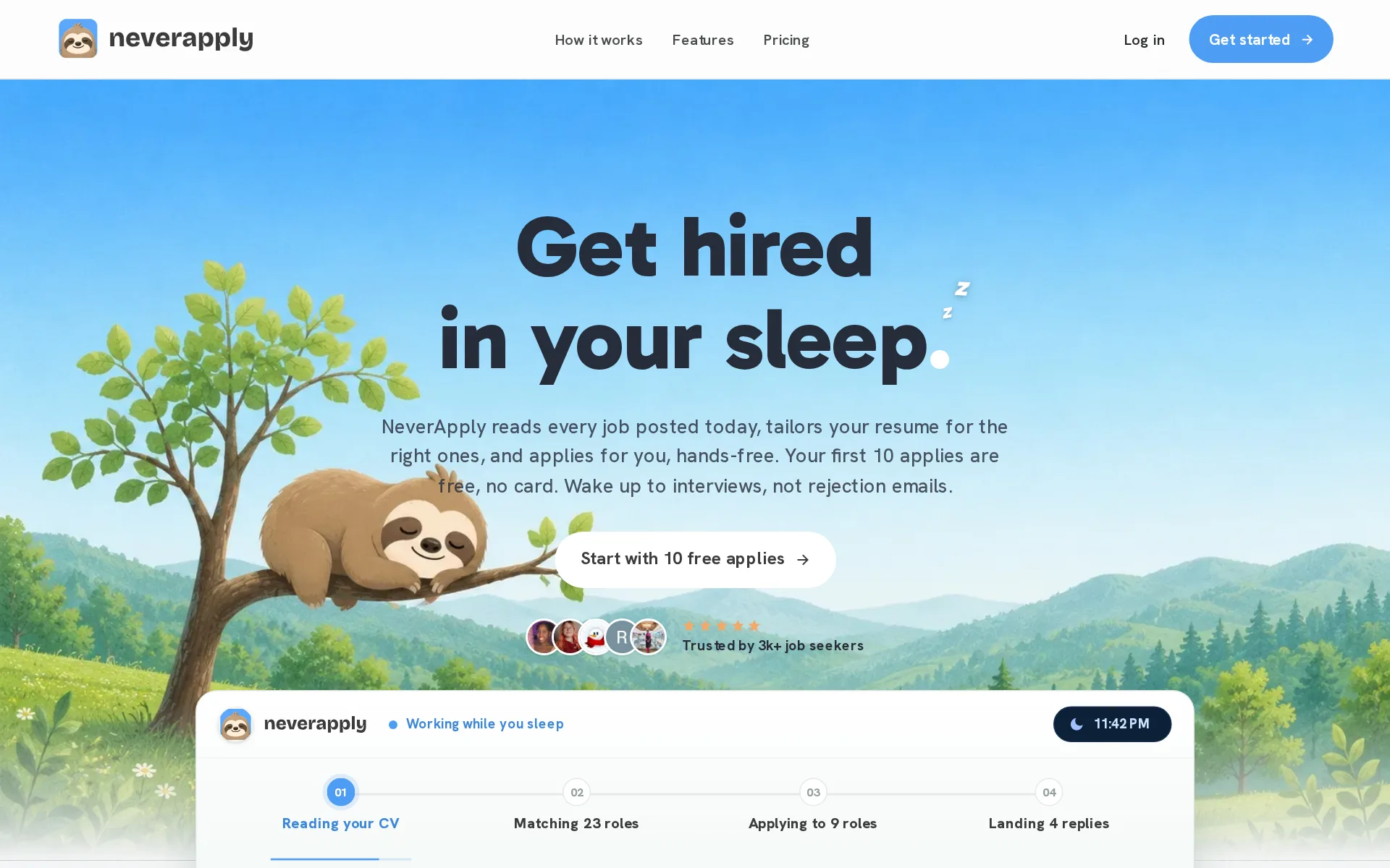 Screenshot of NeverApply