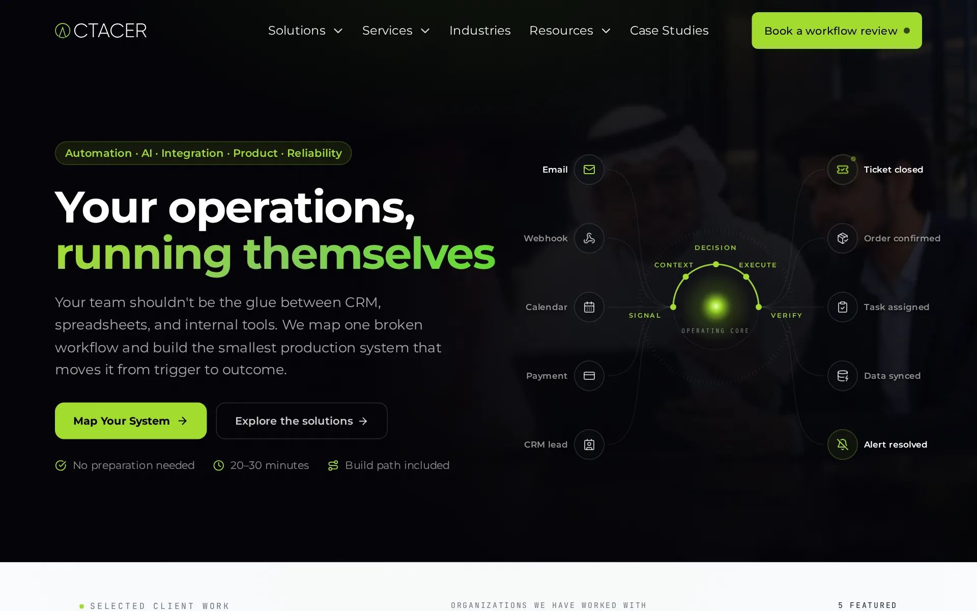 Screenshot of Octacer
