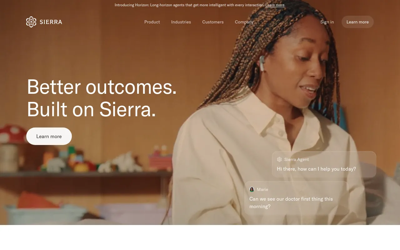 Screenshot of Sierra