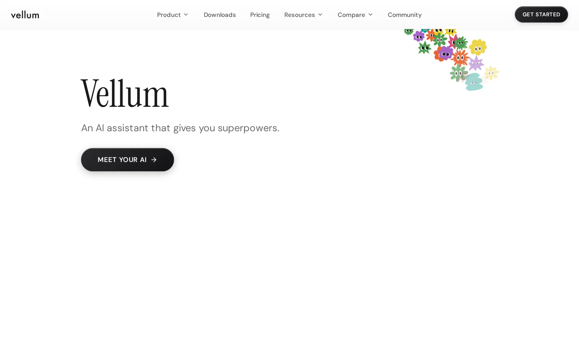 Screenshot of Vellum